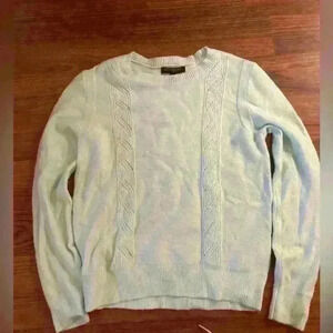 Women’s small mint green banana republic pullover sweater